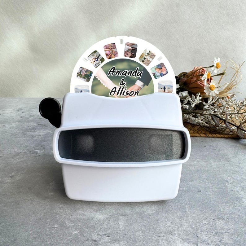 Custom Photo View-Master Reel Couples Boudoir Retro Keepsake Christmas Gift