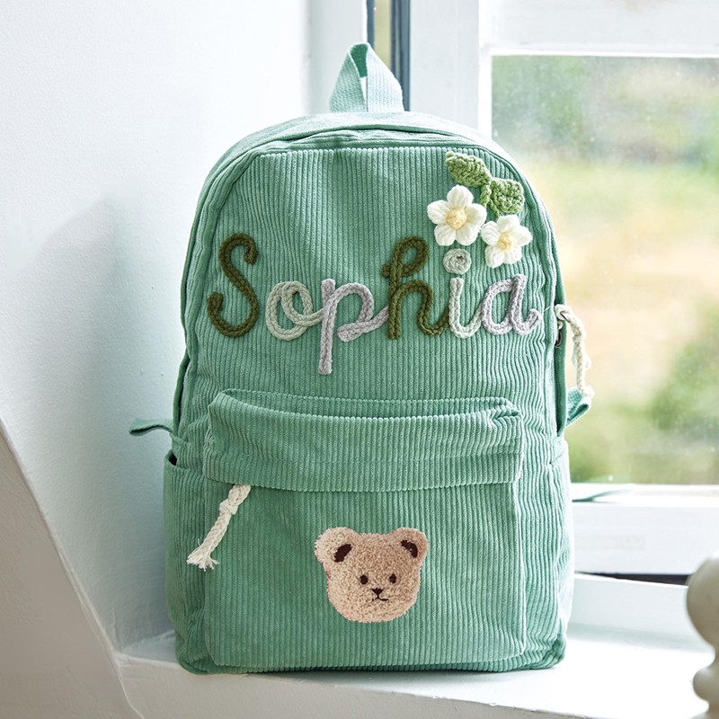 Personalized Kids Backpack With Name Back to School Gift