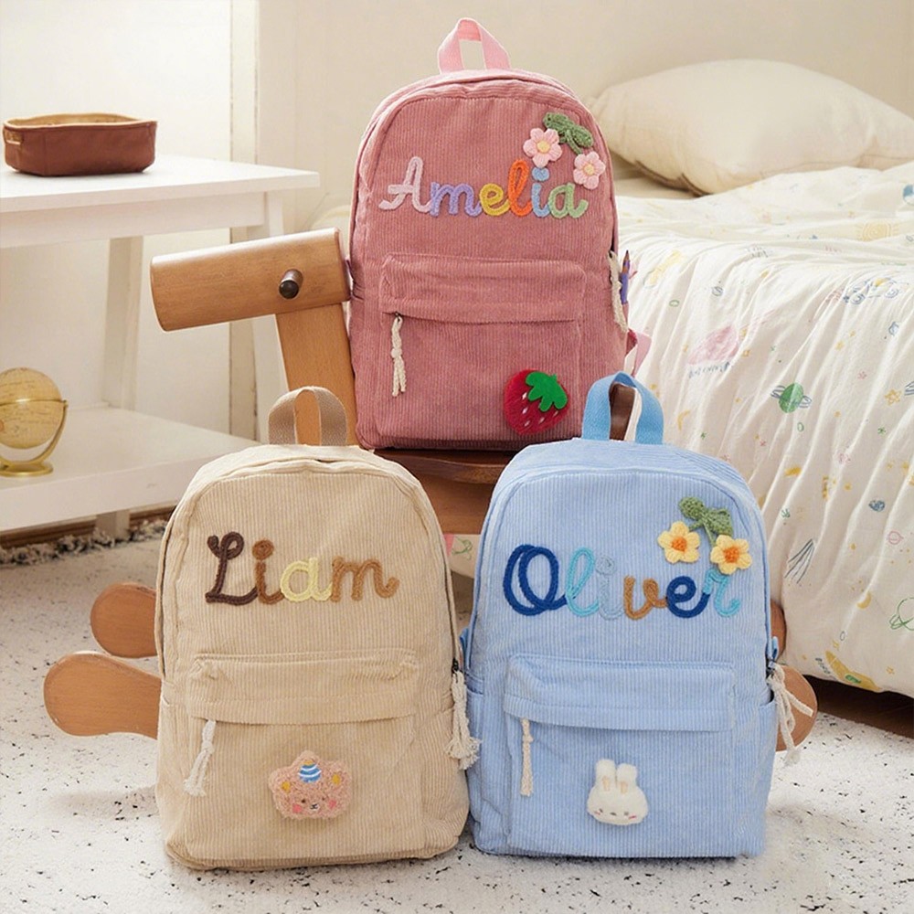 Personalized Kids Backpack With Name Back to School Gift