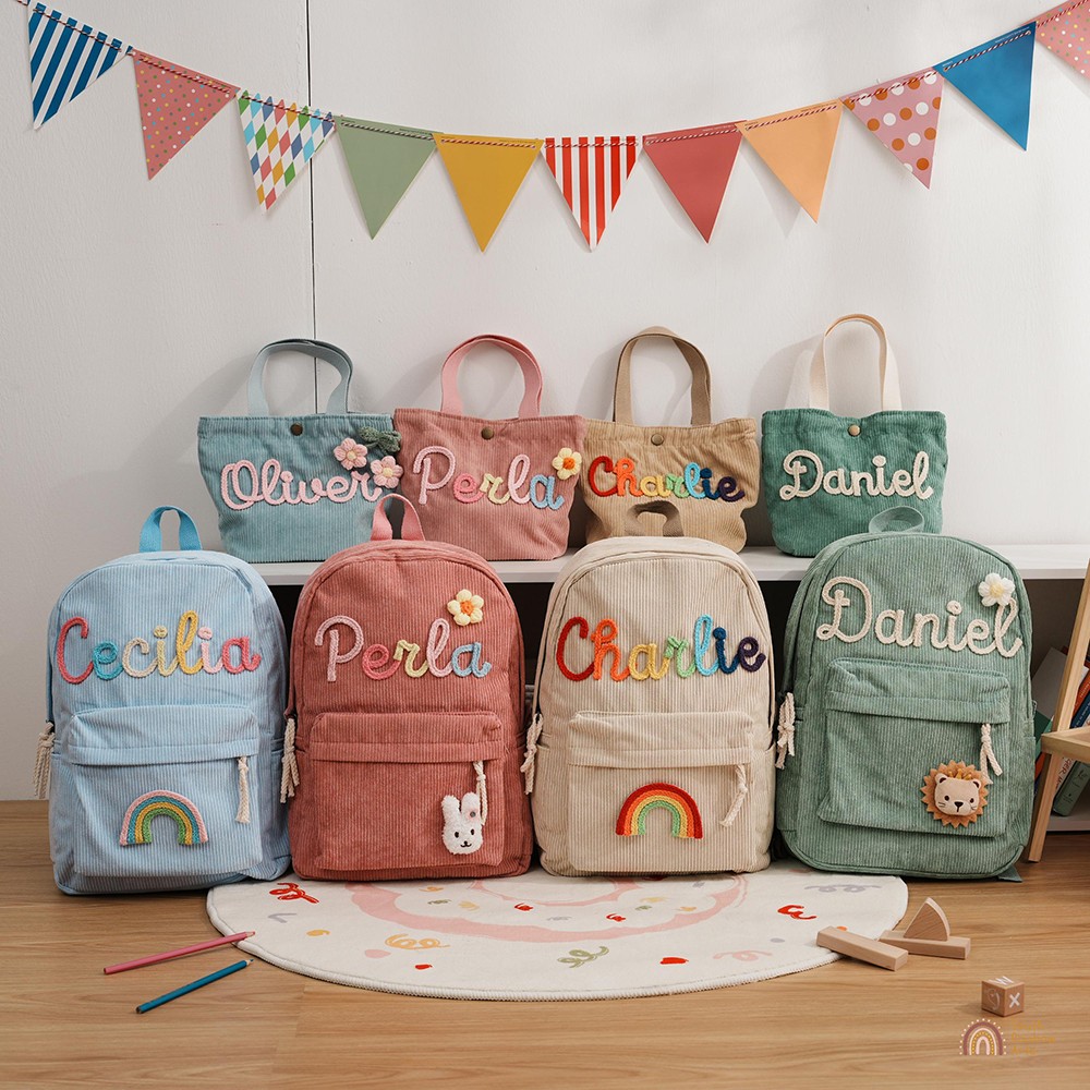 Personalized Kids Backpack and Handbag Back to School Gift