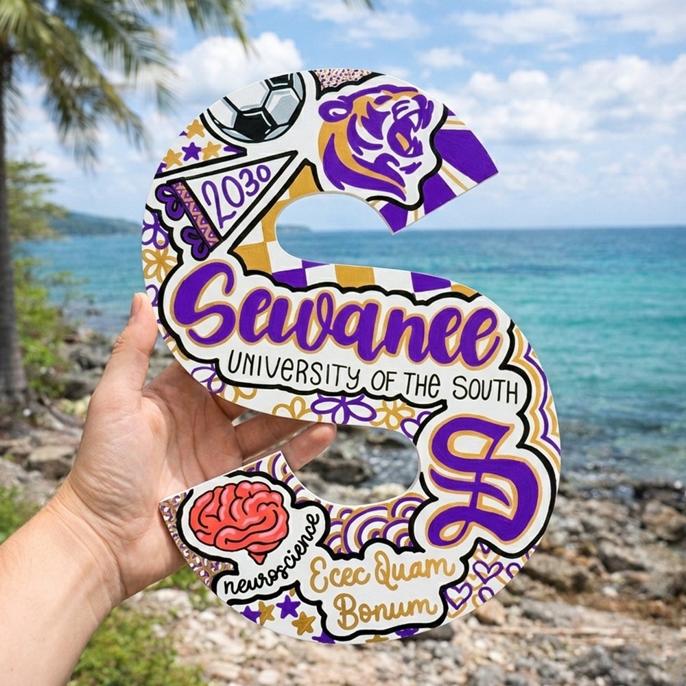 Personalized College Letters Graduation Gift Dorm Decor