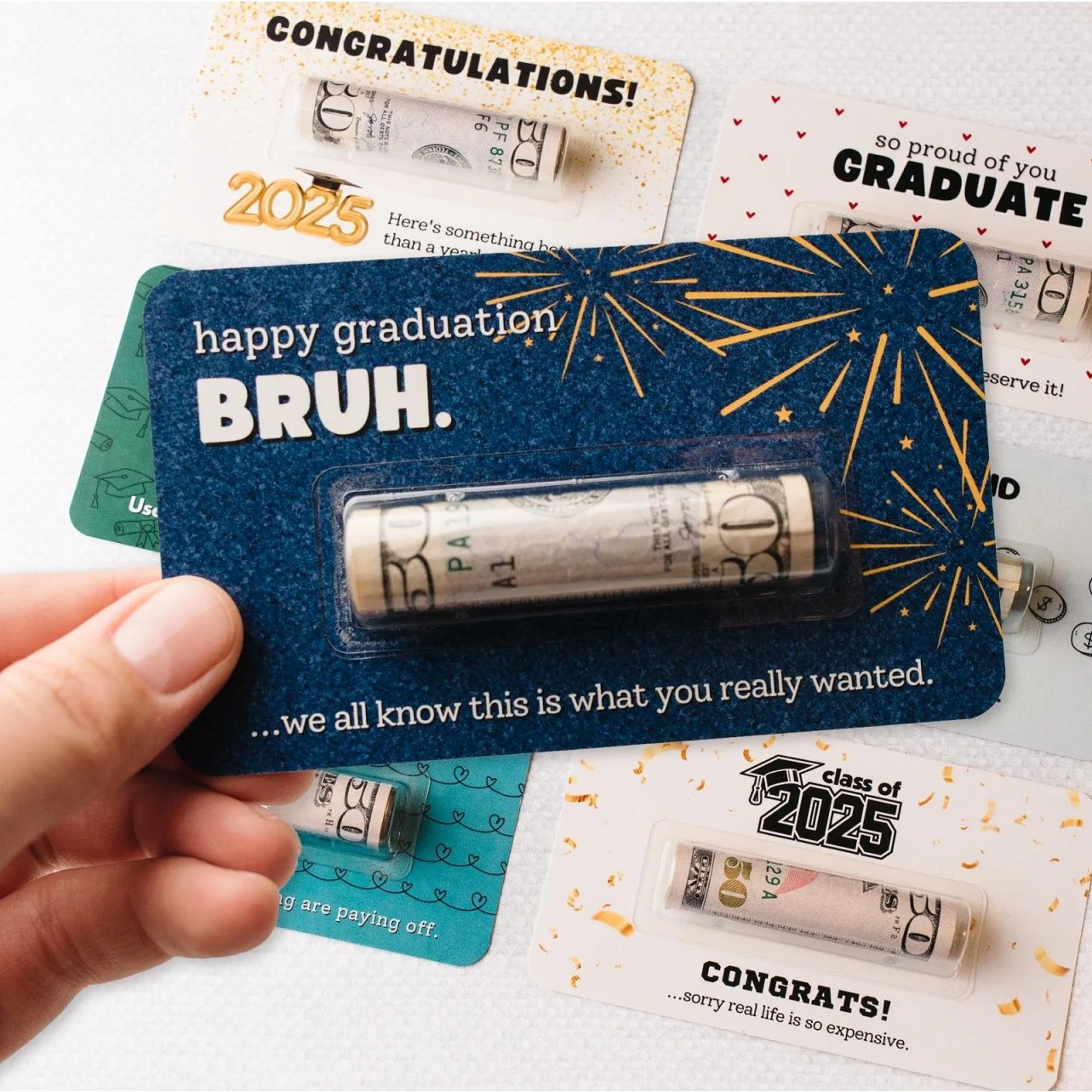 Graduation Funny Cash Gift - Cute & Clever Money Holder Gift for Grad Gift