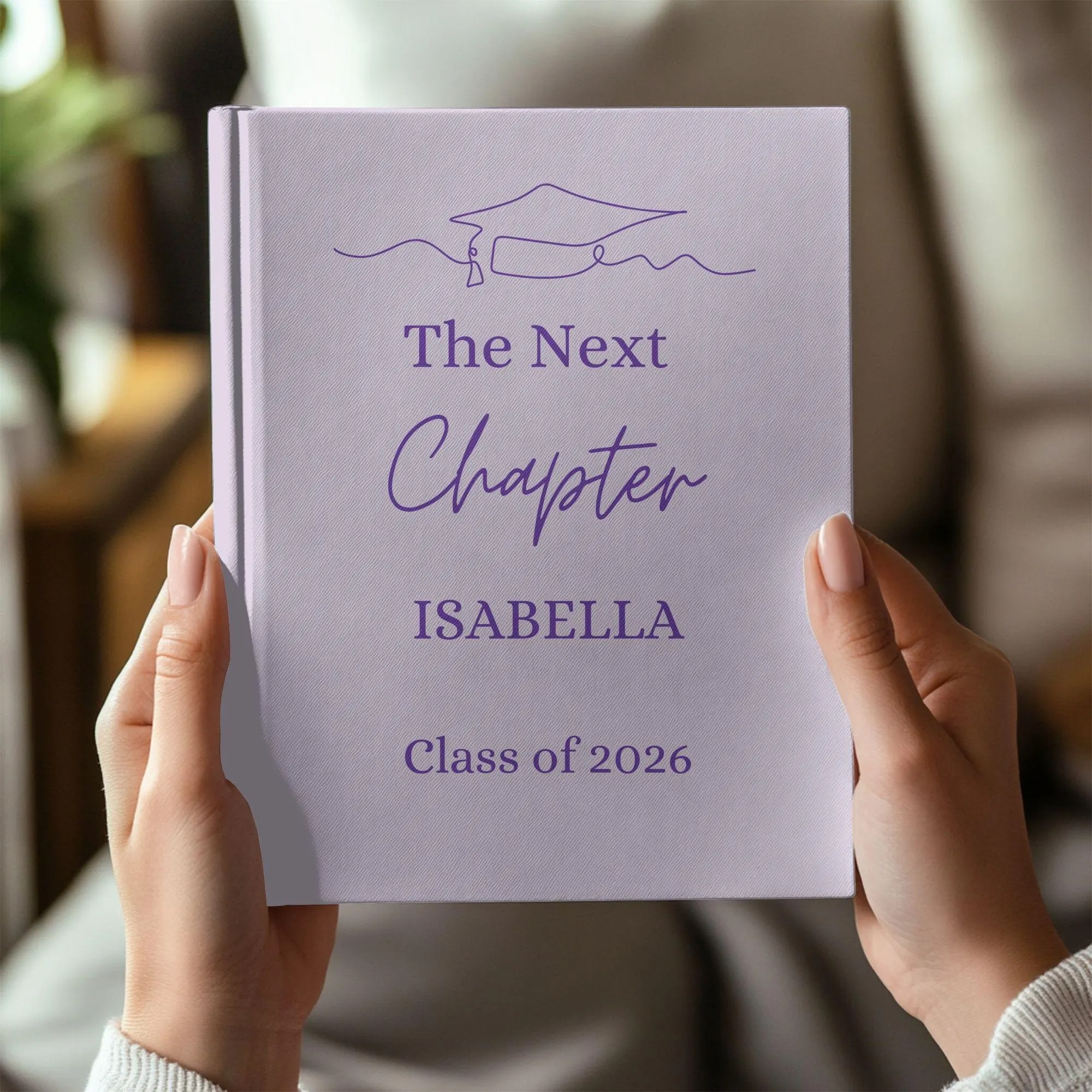 Custom Name Graduate Keepsake Notebook Class of  2026 