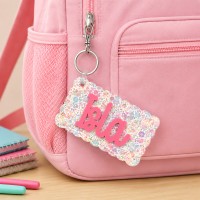 Custom Acrylic Keychain for Girls, Name Keychain, Backpack Name Tags, Diaper Bag Tag, Back To School Gift