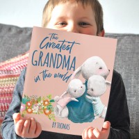 Greatest Grandma Personalised Storybook Unique Mother’s Day Gift for Gran, Nana, Nanny, or Granny