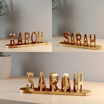 Personalized Dual Name Illusion Love 3D Printed Sweet Gift