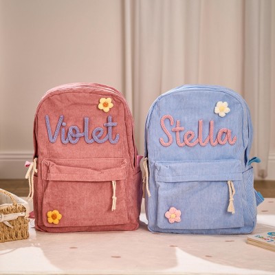 Personalized Kids Backpack With Name Back to School Gift