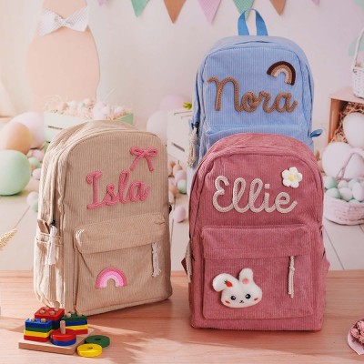 Personalized Kids Backpack With Name Back to School Gift