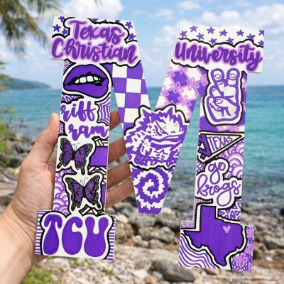 Personalized College Letters Graduation Gift Dorm Decor