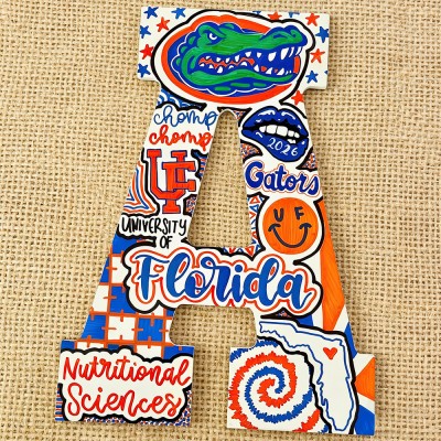 Personalized College Letters Graduation Gift Dorm Decor