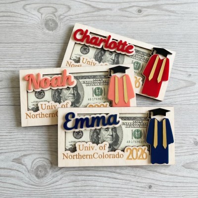 Graduation Money Holder Personalized,Graduation Gift,Class of 2026