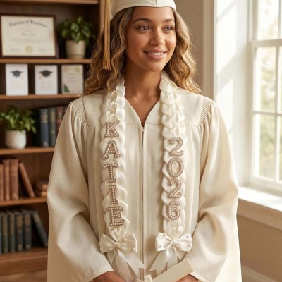 Personalized 2026 Graduation Stole with Name