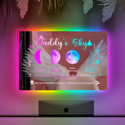 Customize Your Christmas -LED Mirror Lamp